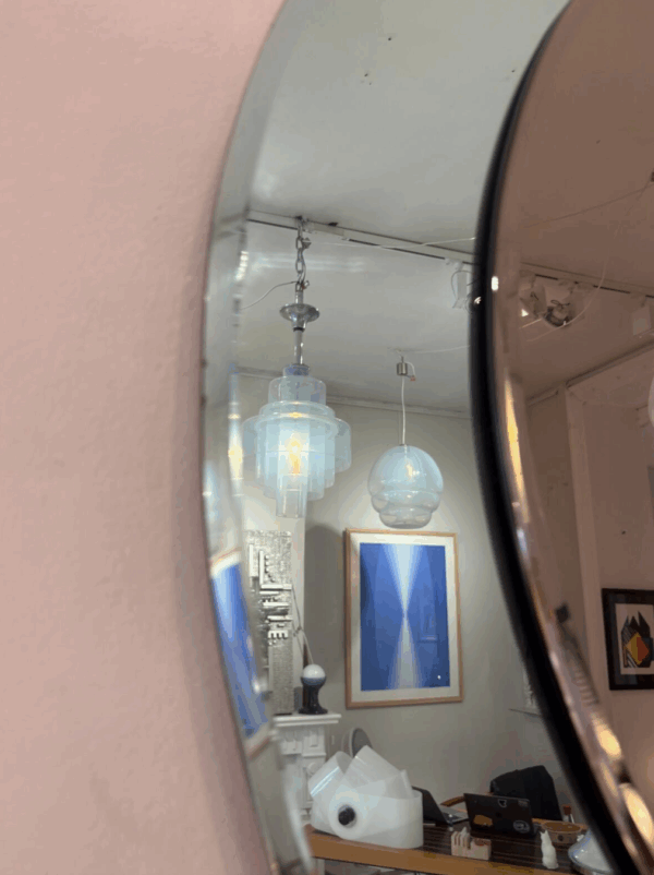 Round Mirror, Italy, 1980s - Image 5