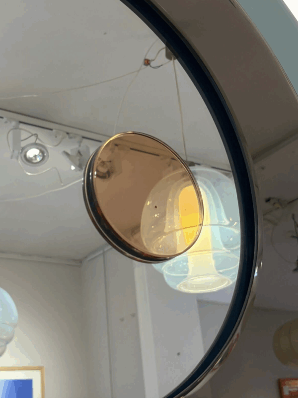Round Mirror, Italy, 1980s - Image 3