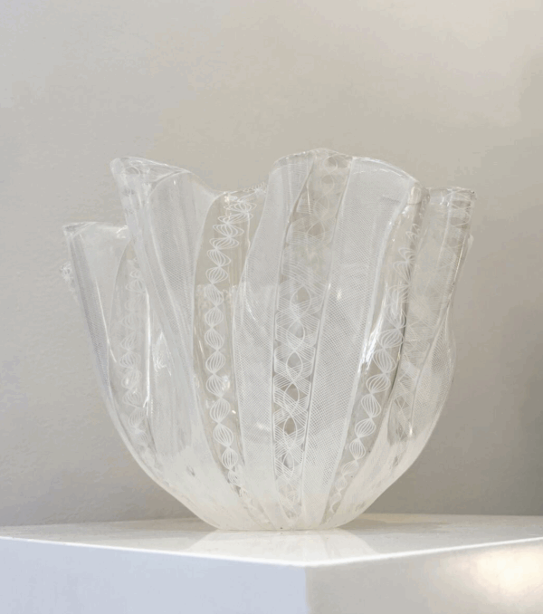 Vase "Fazzoletto Zanfirico" by Fulvio Bianconi for Venini, Italy, 1950s - Image 7