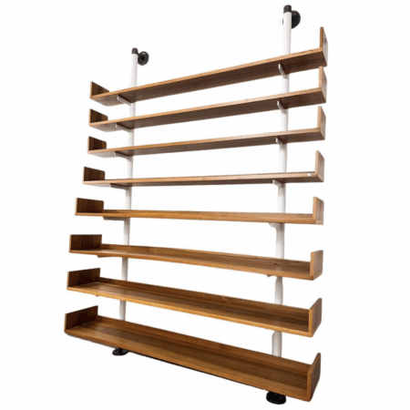 Large Bookcase Model "795" by Carlo Scarpa for Bernini, Italy, 1980s