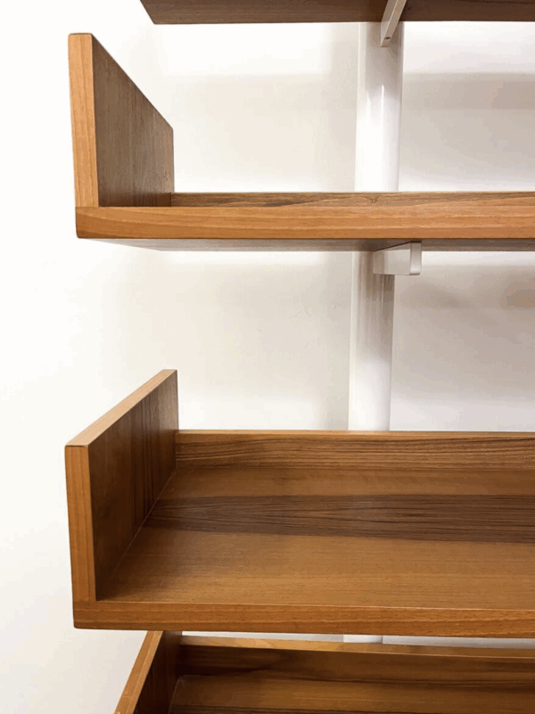 Large Bookcase Model "795" by Carlo Scarpa for Bernini, Italy, 1980s - Image 6