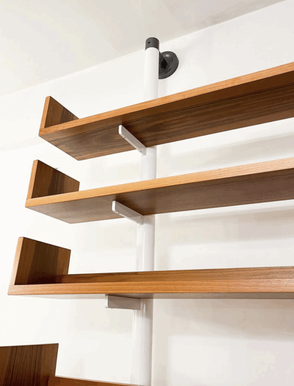 Large Bookcase Model "795" by Carlo Scarpa for Bernini, Italy, 1980s - Image 4