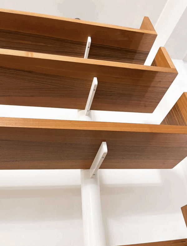 Large Bookcase Model "795" by Carlo Scarpa for Bernini, Italy, 1980s - Image 3