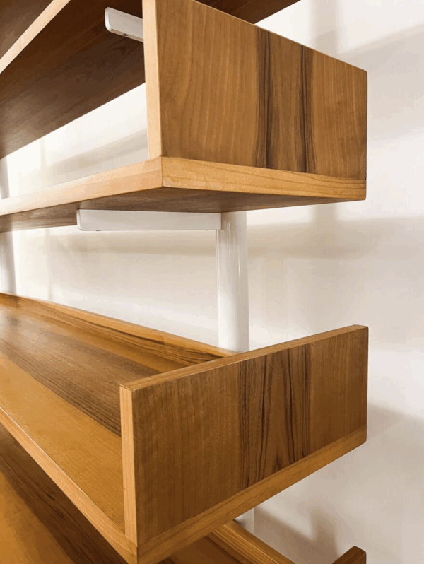 Large Bookcase Model "795" by Carlo Scarpa for Bernini, Italy, 1980s - Image 2