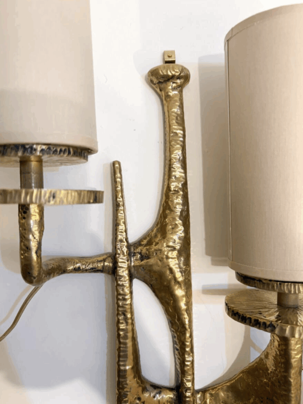 Pair of Wall Lights by Felix Agostini, 1990s - Image 5