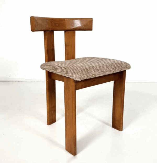 Mid-century Modern Set of 6 Chairs by Luigi Vaghi, 1960s - Image 4