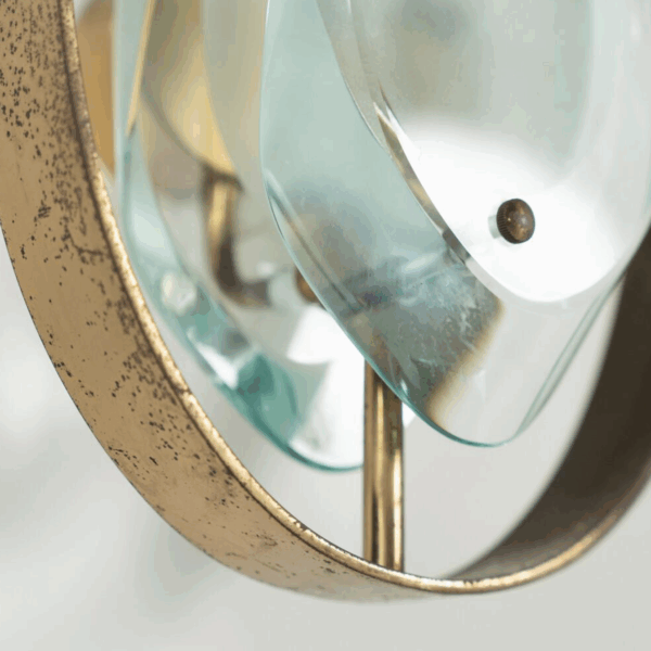 Pair of Wall Lights Mod N°2240 by Max Ingrand for Fontana Arte, 1960s - Image 4