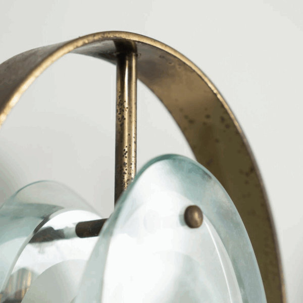 Pair of Wall Lights Mod N°2240 by Max Ingrand for Fontana Arte, 1960s - Image 2