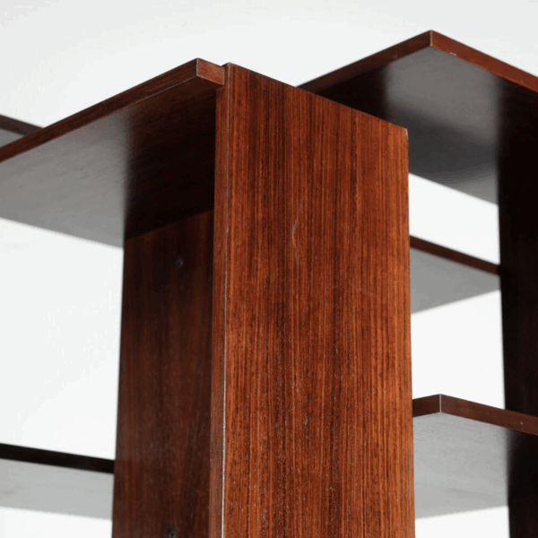 Rotating Bookcase "Centro" by Claudio Salocchi, Italy, 1960s - Image 7