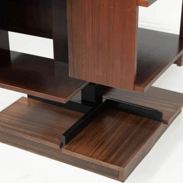 Rotating Bookcase "Centro" by Claudio Salocchi, Italy, 1960s - Image 4