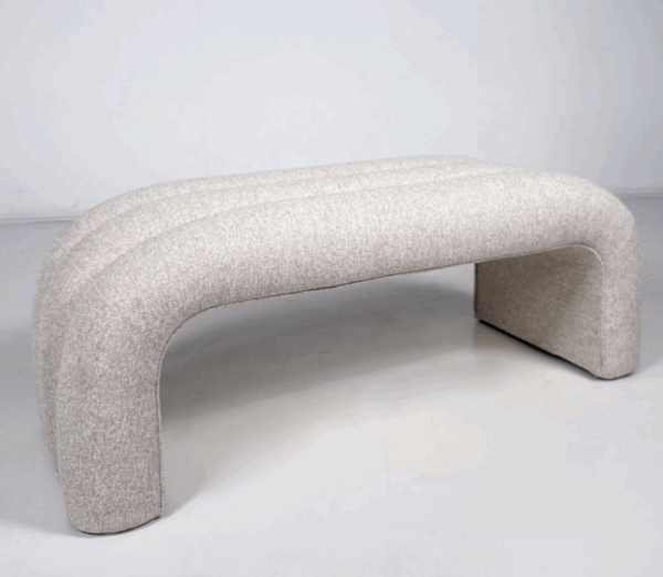 Contemporary Curved Bench, Italy - Image 3