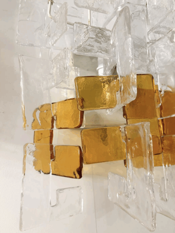 Mid-Century Modern Pair of Wall light by Carlo Nason, 1960s - Image 7