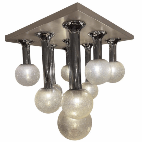 Ceiling Light, Goffredo Reggiani Style, 1970s