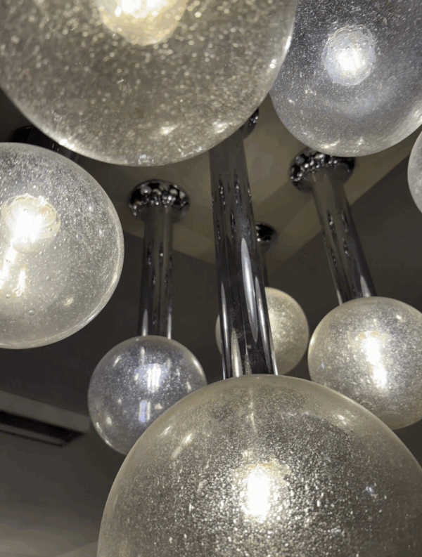 Ceiling Light, Goffredo Reggiani Style, 1970s - Image 5
