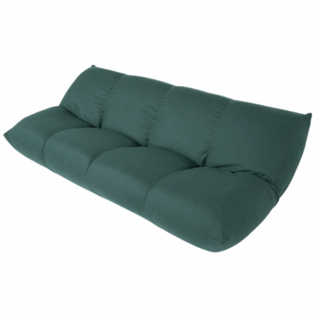 Mid-Century Modern Green Papillon Sofa by Giovannetti, Italy, 1970s