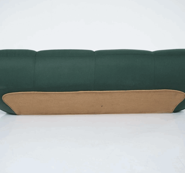 Mid-Century Modern Green Papillon Sofa by Giovannetti, Italy, 1970s - Image 3