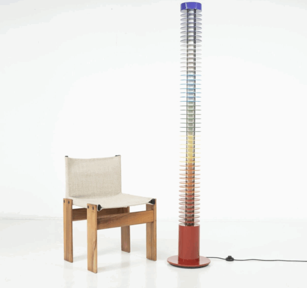 Floor Lamp Model "Iride" by Ico Parisi, Manufactured by Lamperti, Italy - Image 12