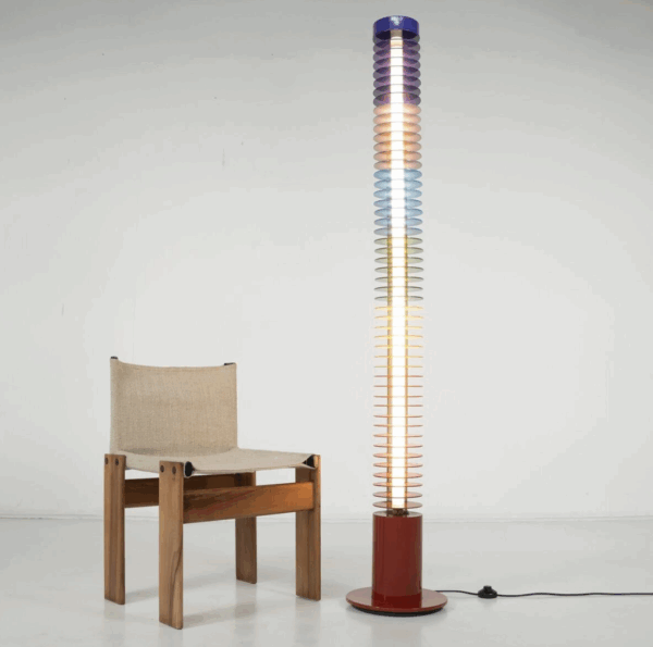 Floor Lamp Model "Iride" by Ico Parisi, Manufactured by Lamperti, Italy - Image 10