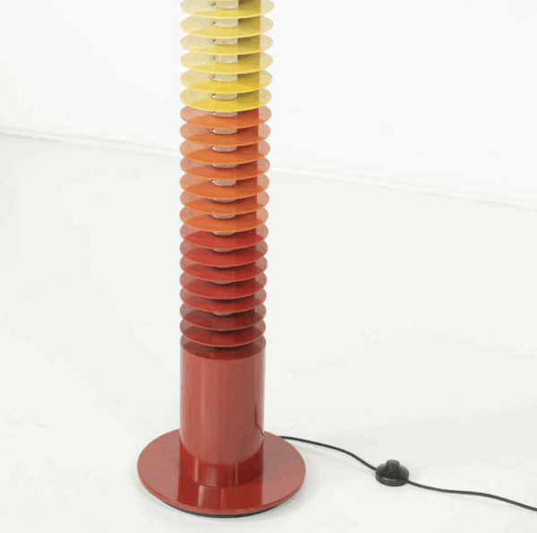 Floor Lamp Model "Iride" by Ico Parisi, Manufactured by Lamperti, Italy - Image 4