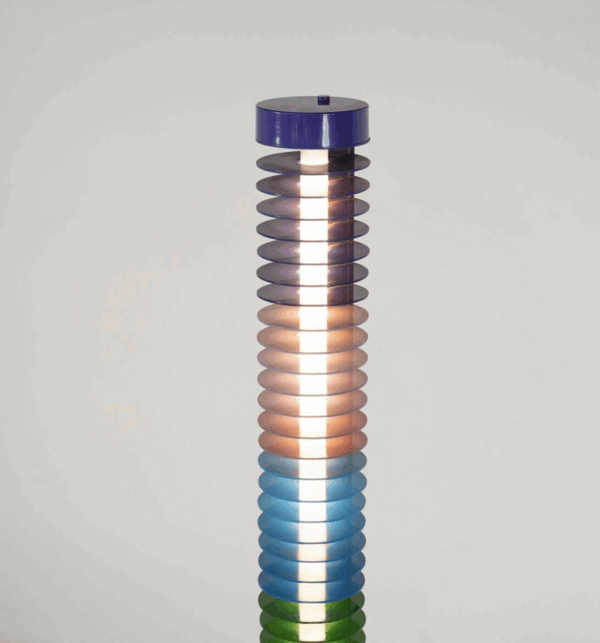 Floor Lamp Model "Iride" by Ico Parisi, Manufactured by Lamperti, Italy - Image 2