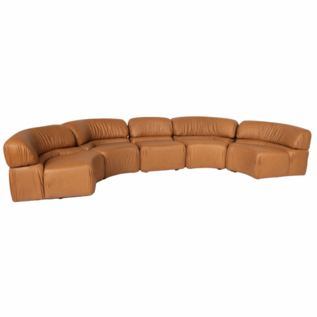 'Cosmos' DS28 Modular Sofa by Ulbald Klug & De Sede - New Leather Upholstery