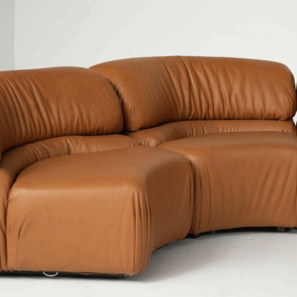 'Cosmos' DS28 Modular Sofa by Ulbald Klug & De Sede - New Leather Upholstery - Image 4