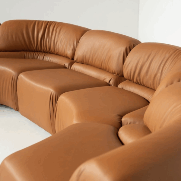 'Cosmos' DS28 Modular Sofa by Ulbald Klug & De Sede - New Leather Upholstery - Image 3