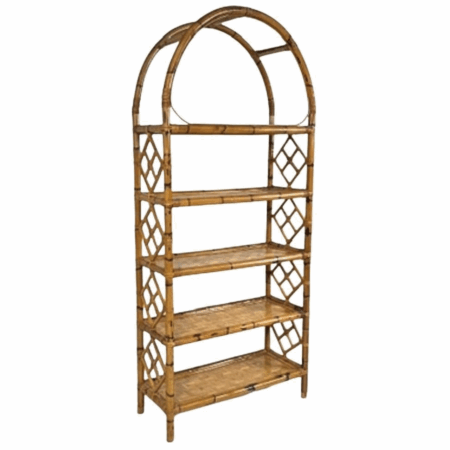 Bamboo Bookcase, 1970s
