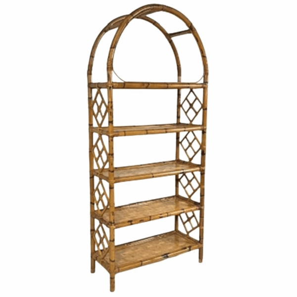 Bamboo Bookcase, 1970s