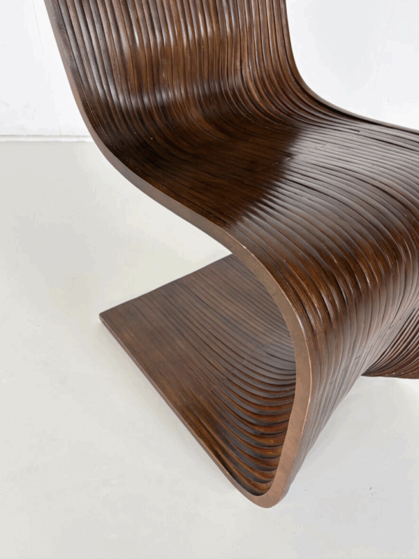 Set of 8 Bamboo Dining Chairs by Alejandro Estrada for Piegatto, 2000s - Image 11