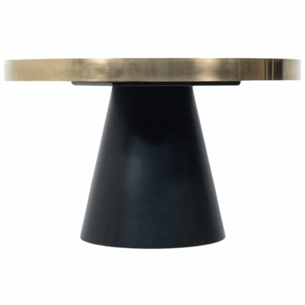 Brass Side Table, Belgium, 1980s