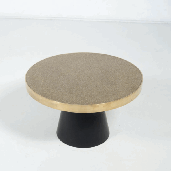 Brass Side Table, Belgium, 1980s - Image 2