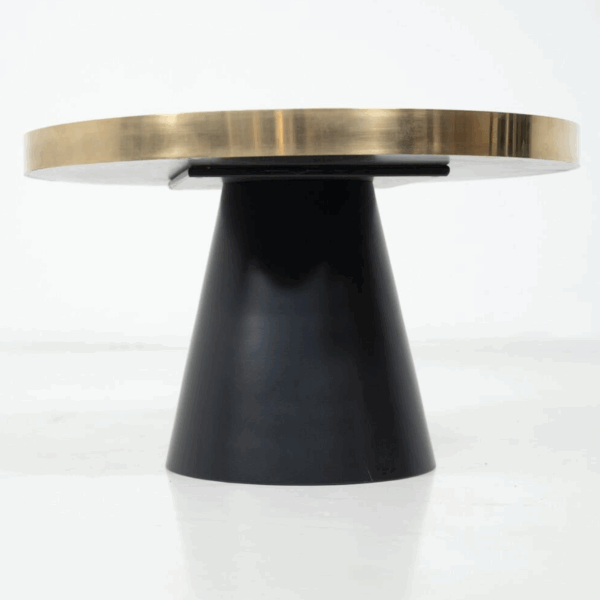 Brass Side Table, Belgium, 1980s - Image 3