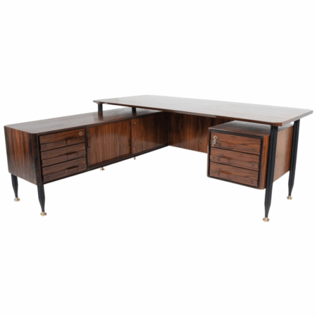 Mid-Century Modern Desk, Italy, 1960s