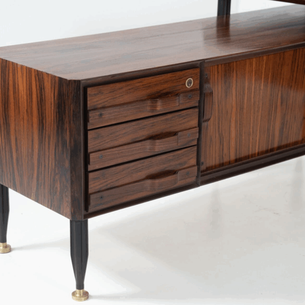 Mid-Century Modern Desk, Italy, 1960s - Image 8