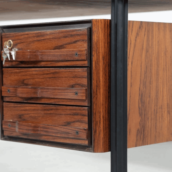 Mid-Century Modern Desk, Italy, 1960s - Image 5