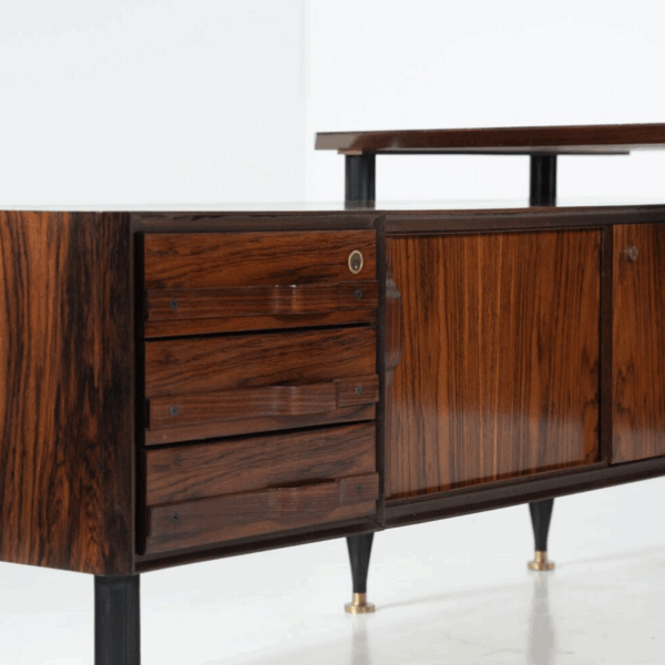Mid-Century Modern Desk, Italy, 1960s - Image 3