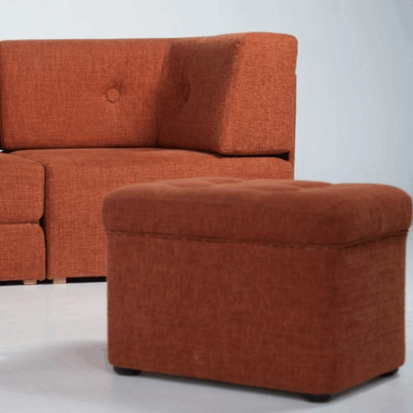Mid-Century Modular Sofa, Original Upholstery, 1960s - Image 8