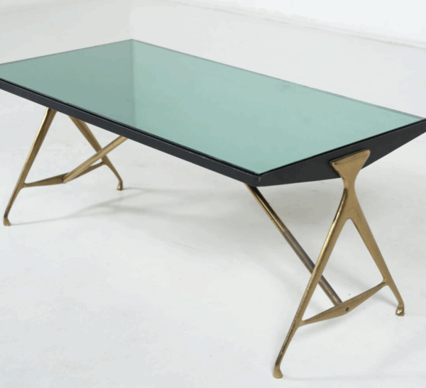 Mid-Century Modern Rare Coffee Table by Max Ingrand, 1955 - Image 11