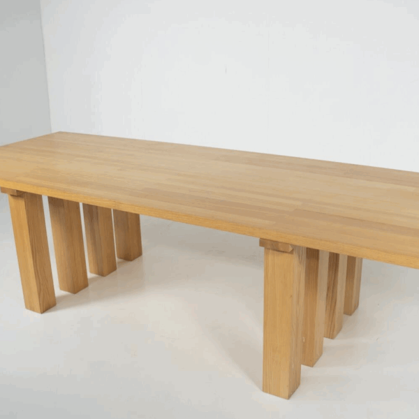 Basilica Dining Table by Mario Bellini for Cassina, 1970s - Image 9
