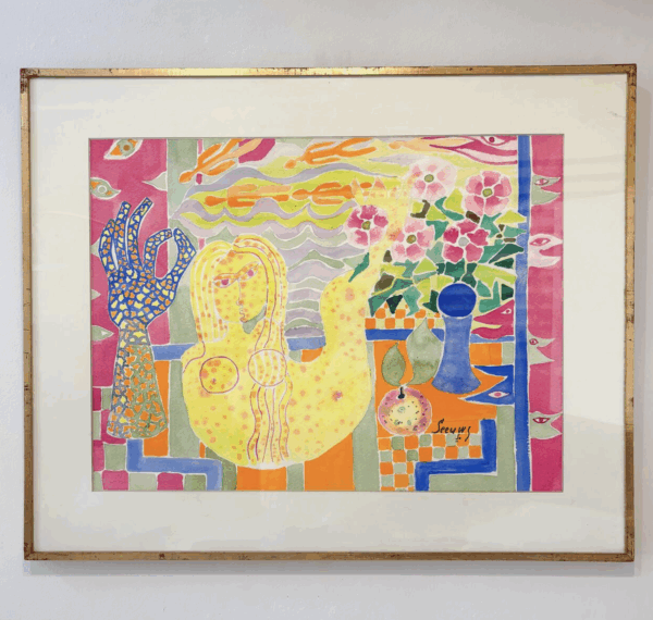 Jos Seeuws (1912-2003) Painting, Belgium, 1970s - Image 5