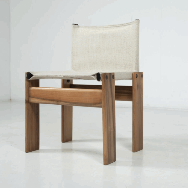 Set of 10 Monk Dining Chairs by Afra & Tobia Scarpa for Molteni, 1970s - Image 12