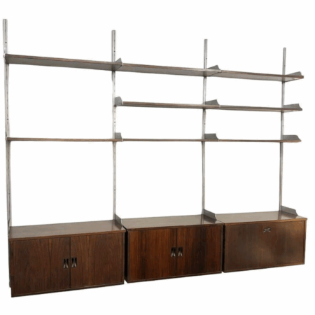 Mid-Century Modern Wall Unit, Stildomus, Italy, 1960s