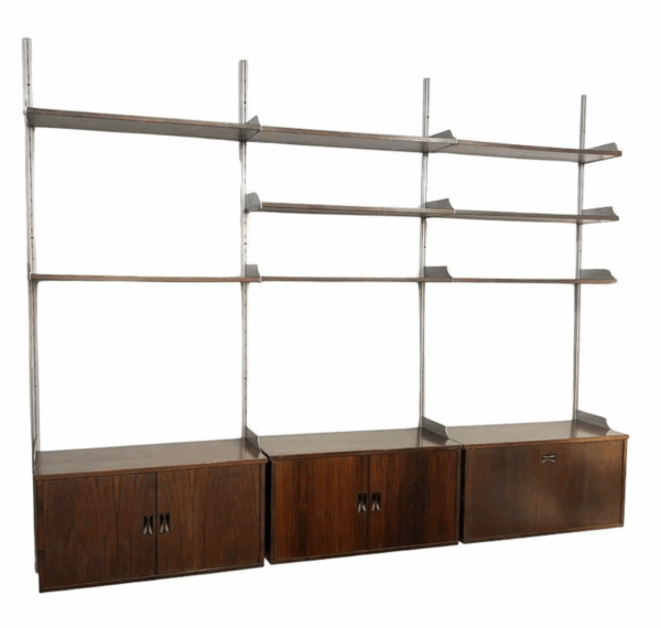 Mid-Century Modern Wall Unit, Stildomus, Italy, 1960s