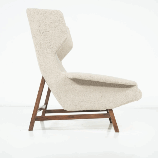 Mid-Century Modern Armchair 877 by Gianfranco Frattini for Cassina - Image 5
