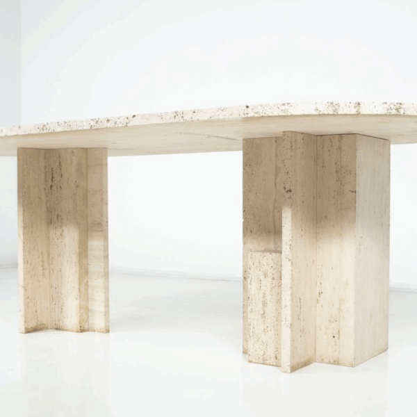 Mid-Century Modern Dining Table in the style of Willy Ballez, 1970s - Image 10