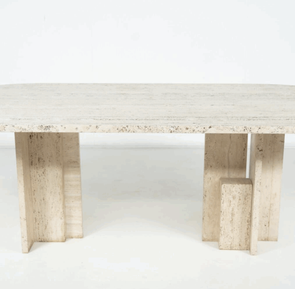 Mid-Century Modern Dining Table in the style of Willy Ballez, 1970s - Image 6