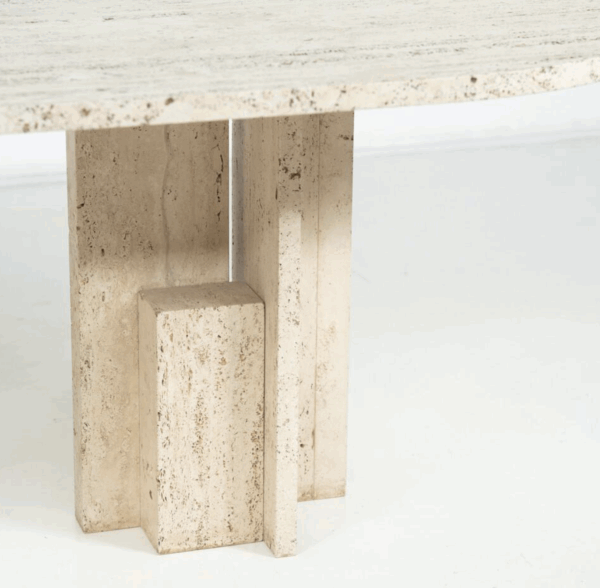 Mid-Century Modern Dining Table in the style of Willy Ballez, 1970s - Image 5