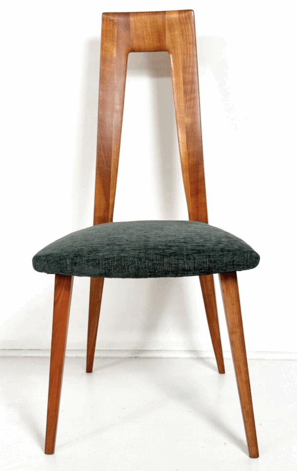 Mid-Century Set of 12 chairs by Ernst Martin Dettinger for Veil, 1950s - Image 4