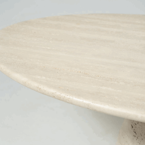 Travertine Coffee Table by Peter Draenert, 1970s - Image 9